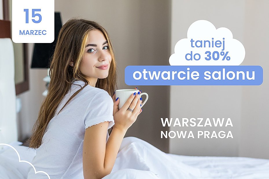 Otwarcie kolejnego salonu Pan Materac w Warszawie!