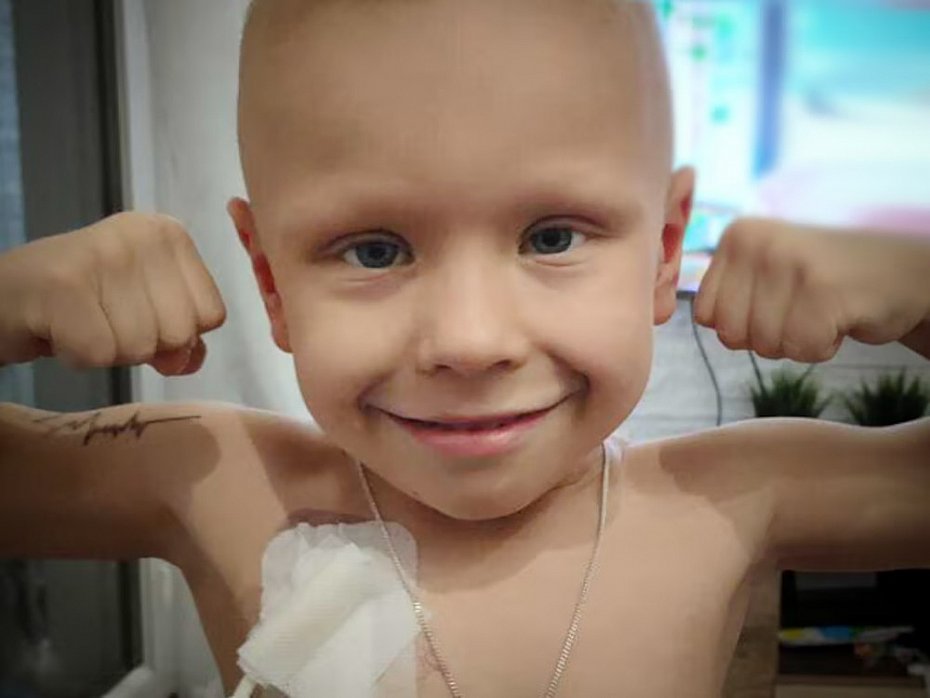 Omioletni Kacperek walczy z rakiem mzgu. Pomc moe tylko terapia w Niemczech