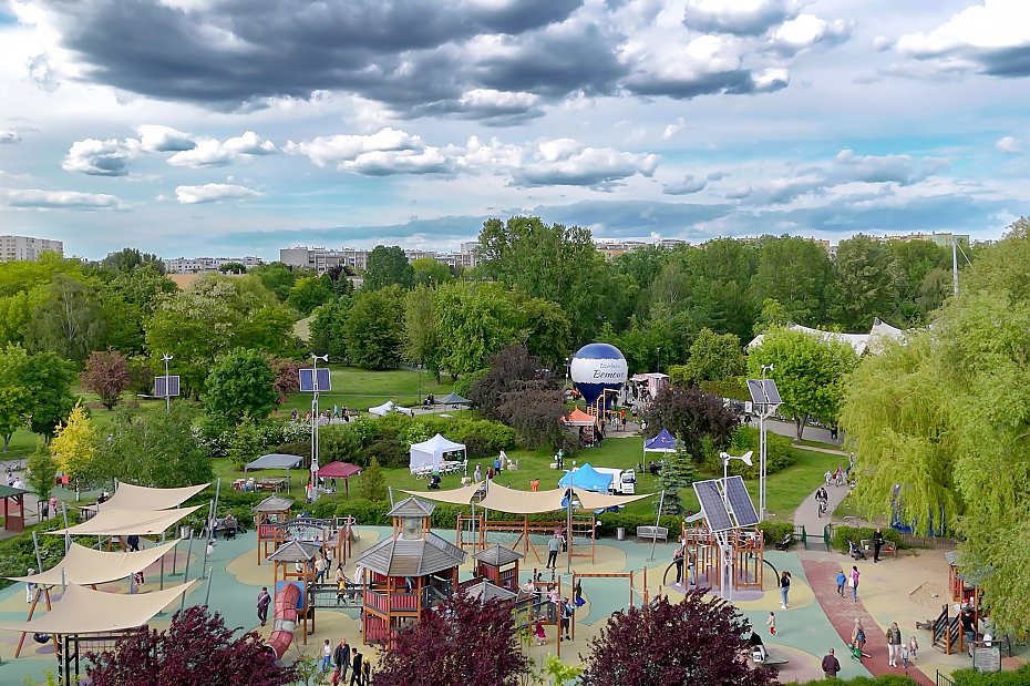 Park Grczewska z nowym owietleniem i monitoringiem. Rusza modernizacja