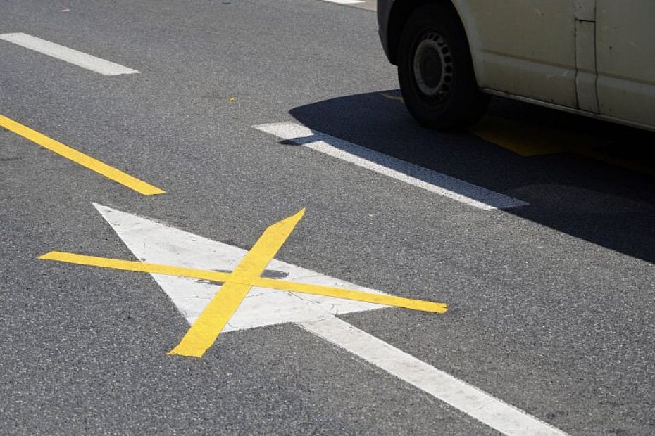 Zw�enie na G�rczewskiej przez budow� metra