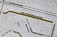 Ulica Kazimierza Kutza na Bemowie