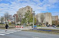 Remont skrzyżowania Powstańców Śląskich i Sterniczej